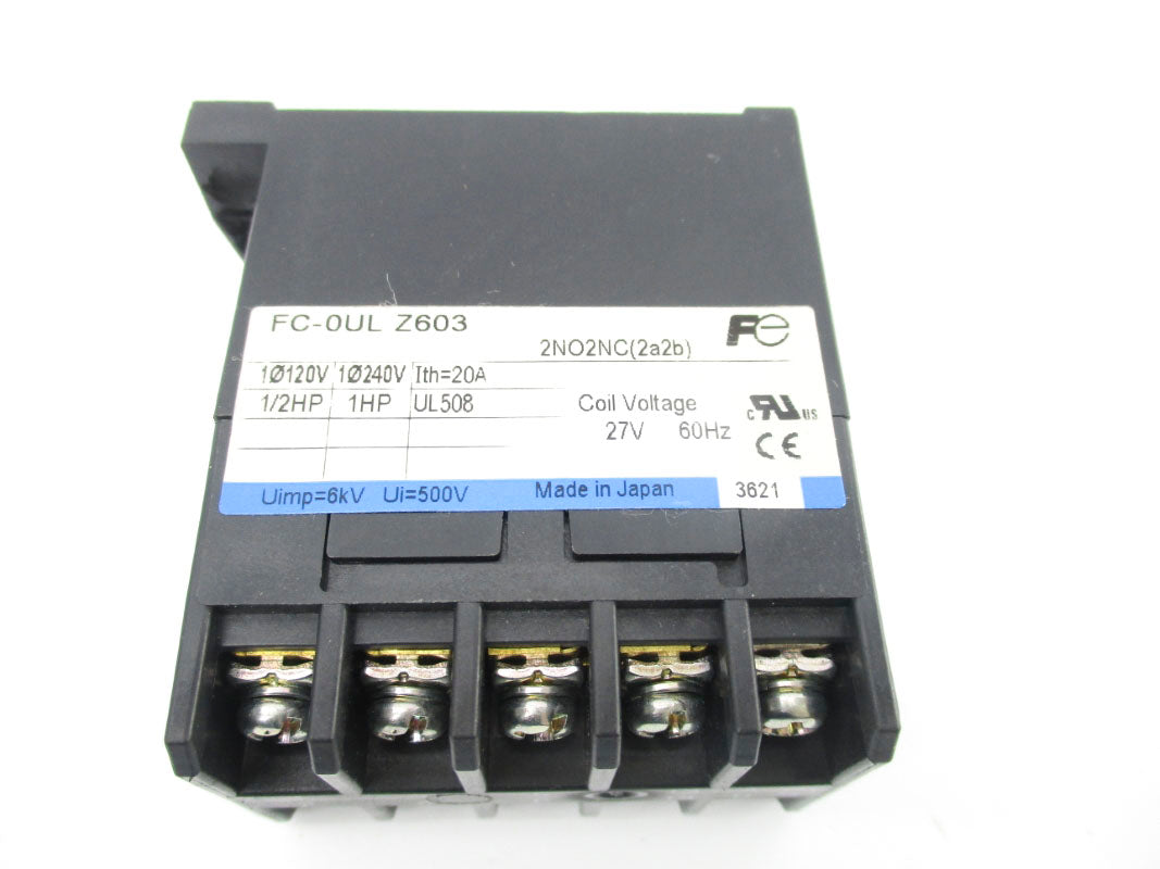 FUJI ELECTRIC FC-0ULZ603 27V 20A NSNP