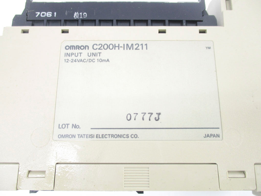 OMRON C200H-IM211 12-24VAC/DC NSNP