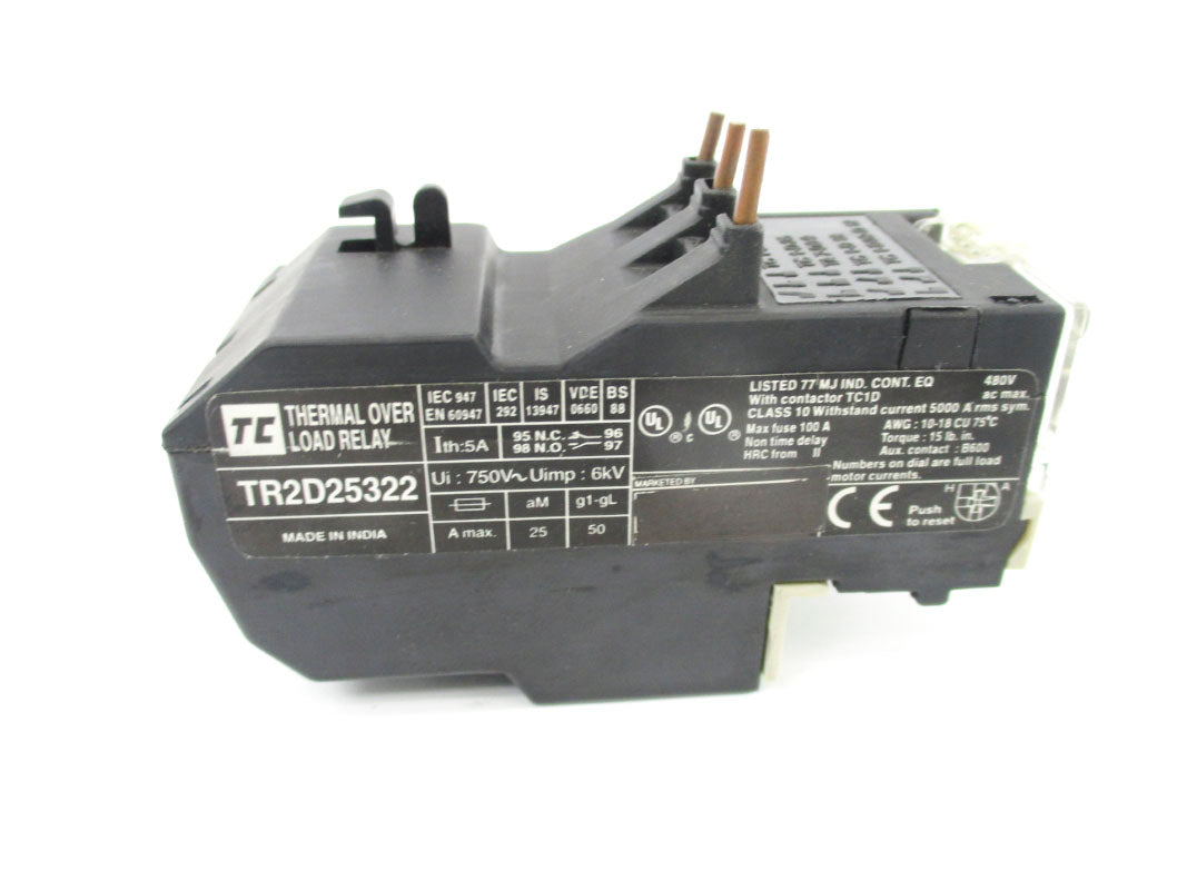 TC TR2D25322 480VAC 17-25A UNMP