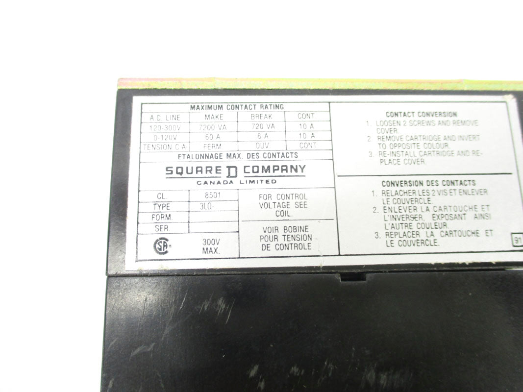 SQUARE D 85013L 24V 60A UNMP