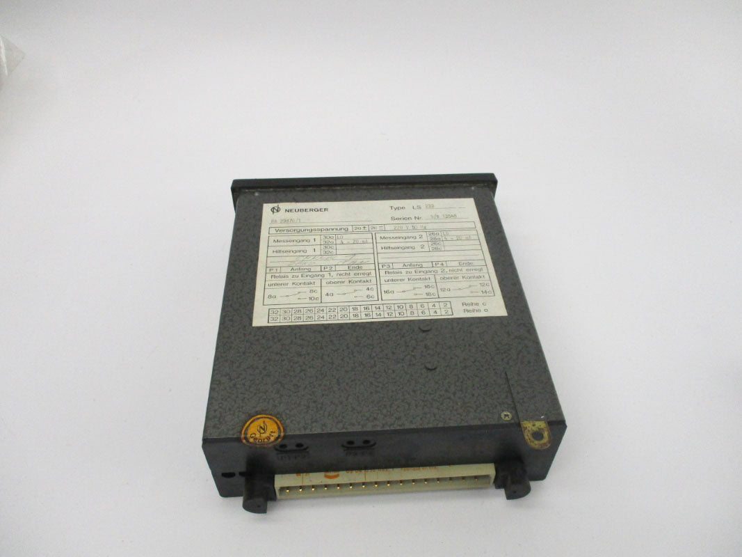 NEUBERGER BA29870/1 LS233 220V 0-400 UNMP