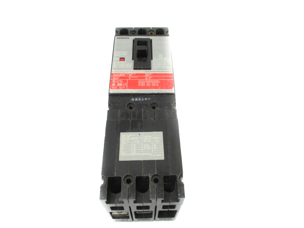 SIEMENS CED63B060 600V 60A UNMP
