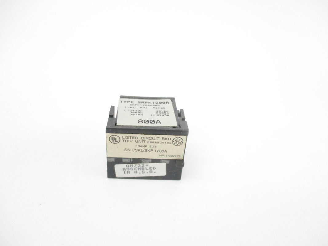 GENERAL ELECTRIC SRPK1200A800 800A NSMP