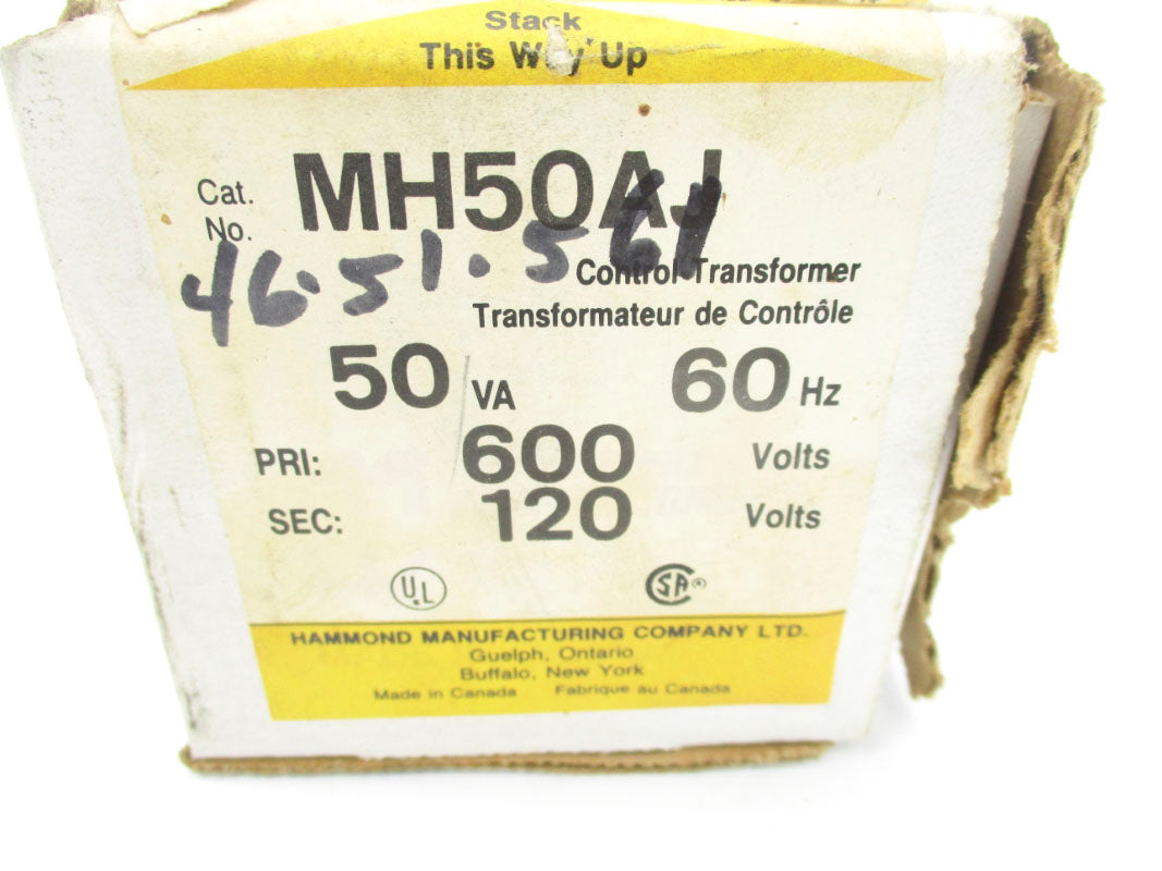 HAMMOND MANUFACTURING MH50AJ 600V 50VA NSMP