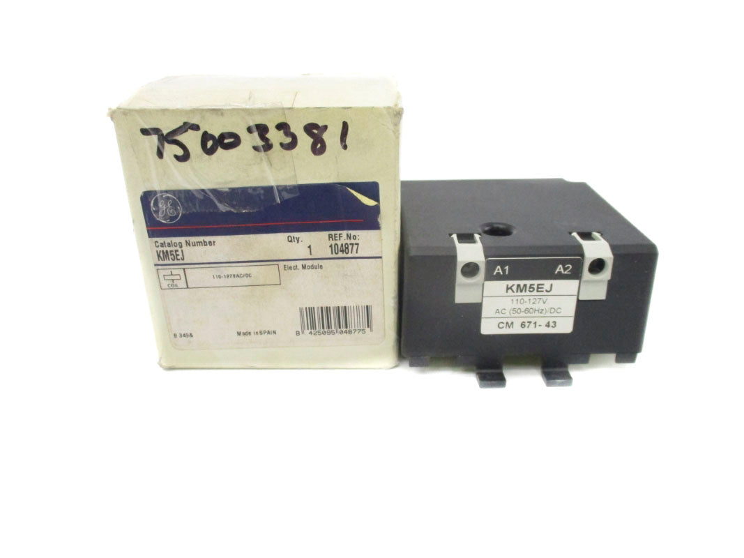 GENERAL ELECTRIC KM5EJ 110-127VAC/DC NSMP
