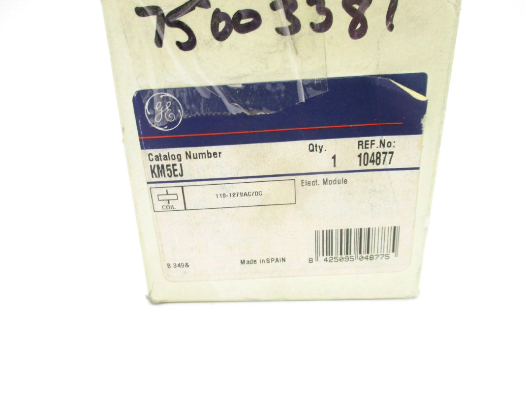 GENERAL ELECTRIC KM5EJ 110-127VAC/DC NSMP