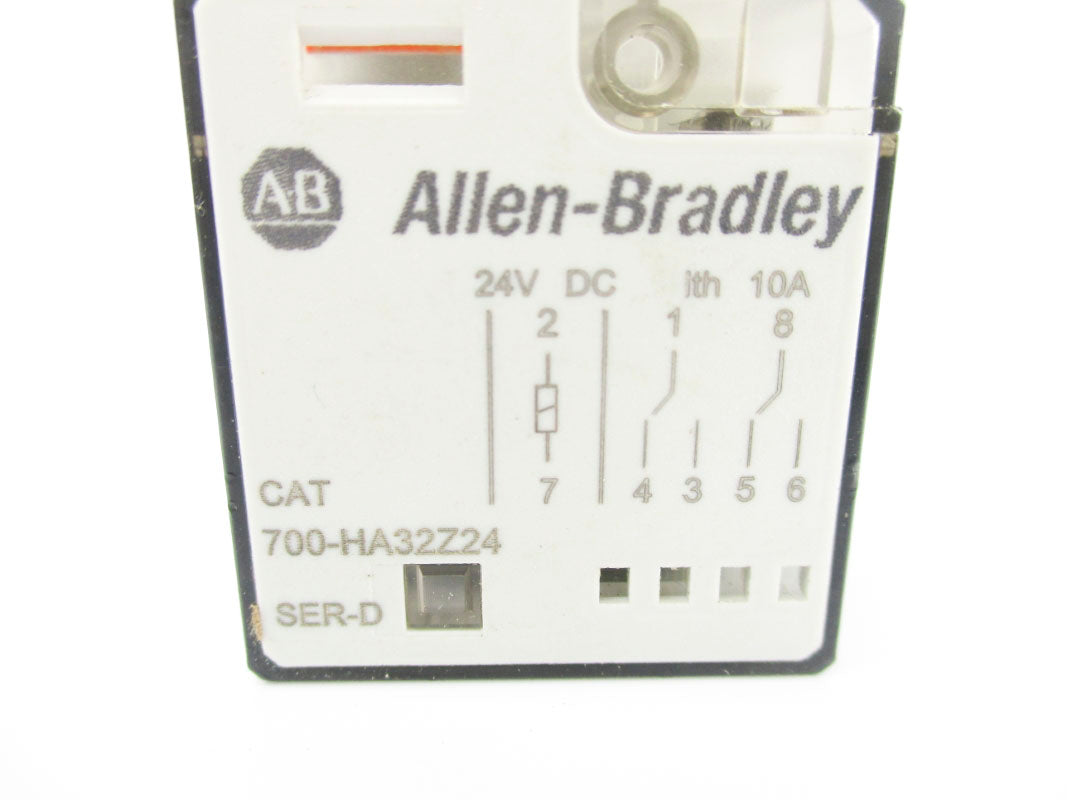 ALLEN BRADLEY 700-HA32Z24 SER. D 24VDC 10A UNMP