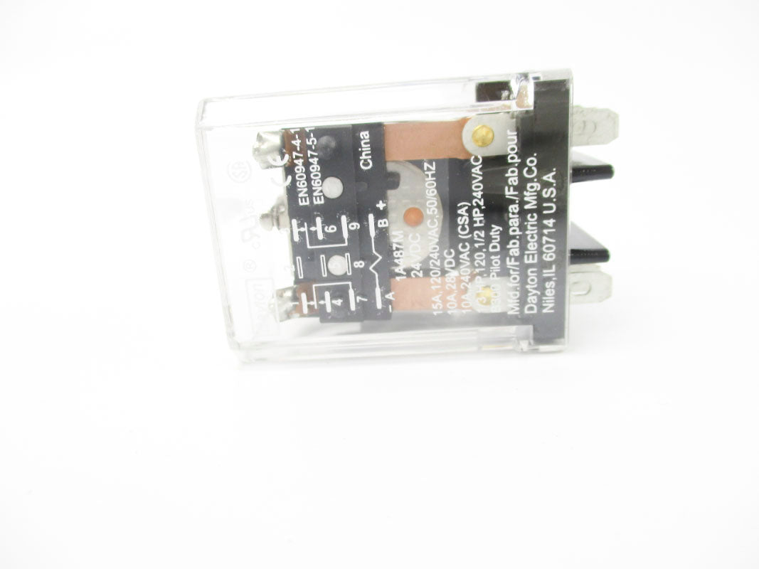 DAYTON 1A487M 24VDC 15A UNMP