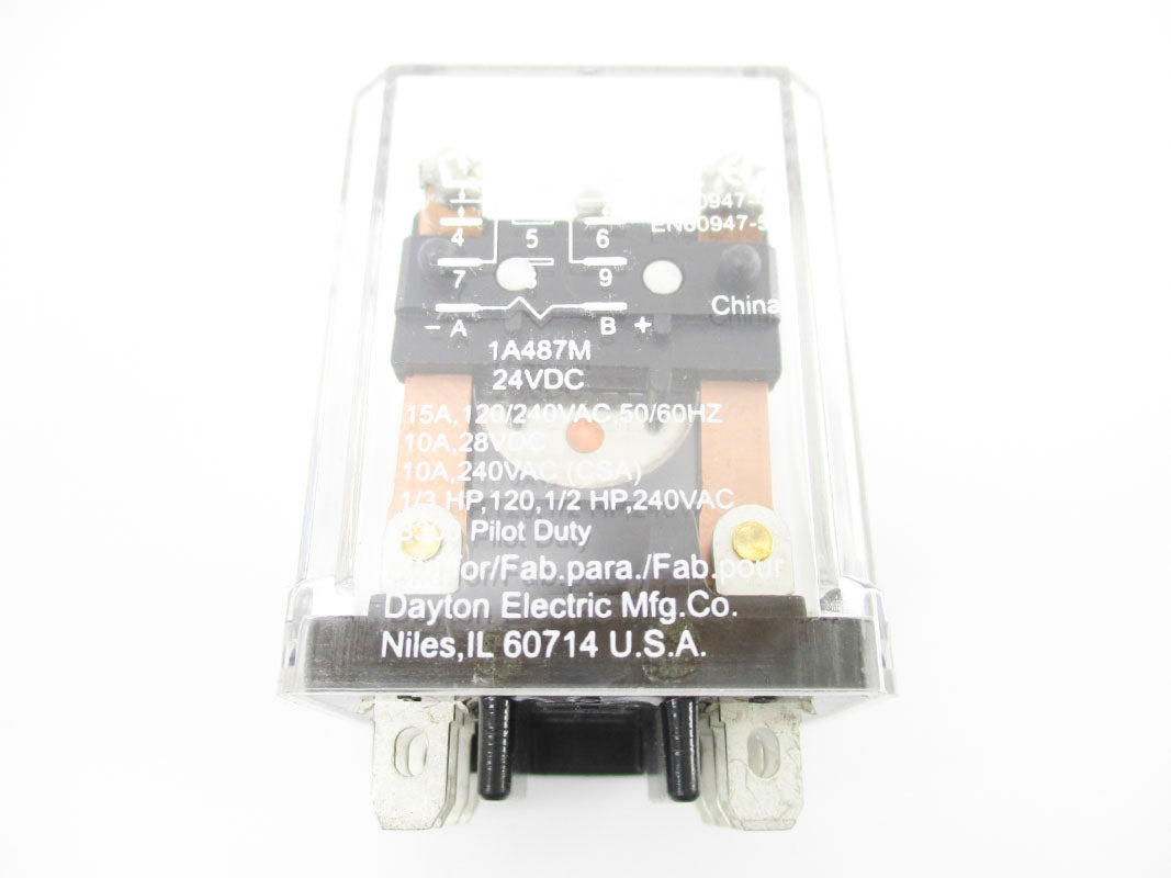 DAYTON 1A487M 24VDC 15A UNMP