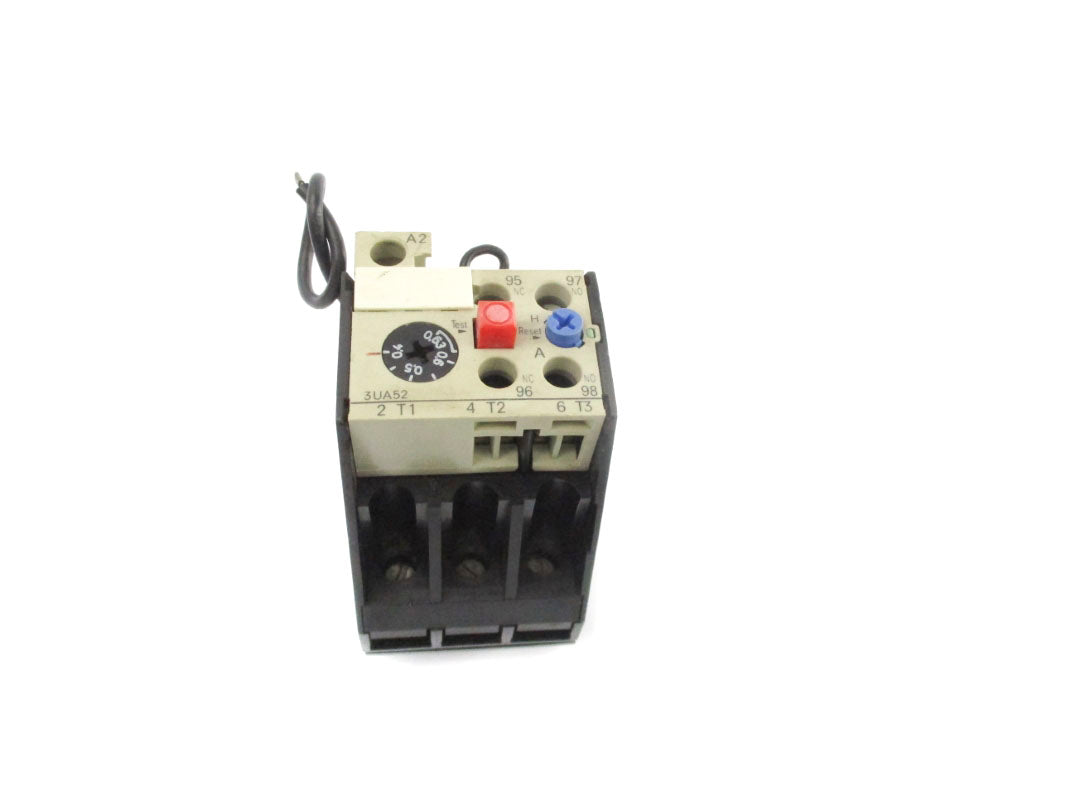 SIEMENS 3UA5200-0G 600VAC 0.4-0.63A UNMP
