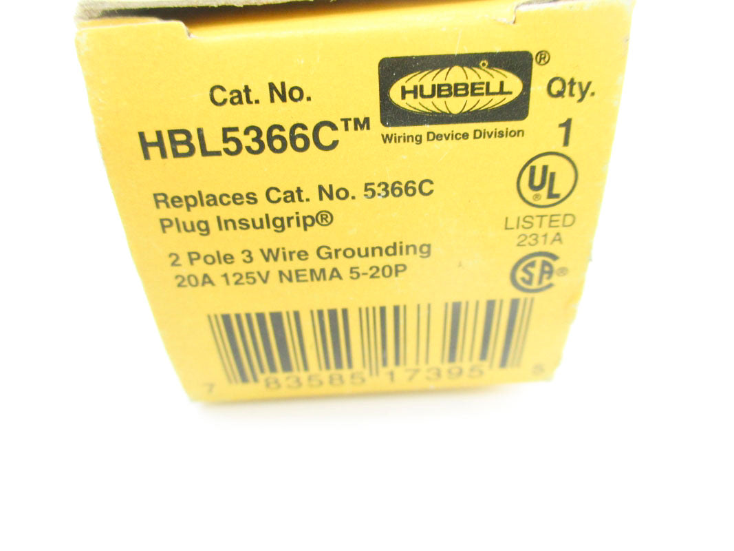 HUBBELL HBL5366C 125V 20A NSMP