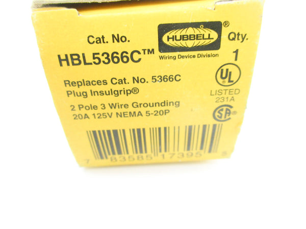 HUBBELL HBL5366C 125V 20A NSMP
