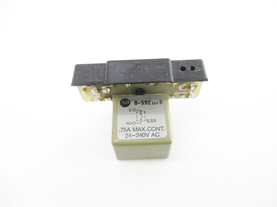 ALLEN BRADLEY 8-592 SER. B 24-240VAC .75A (BK/YL) NSMP