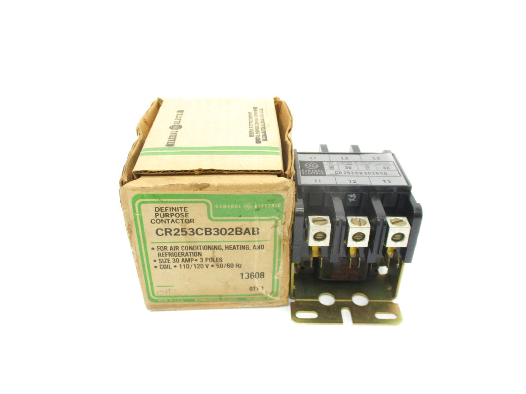 GENERAL ELECTRIC CR253CB302BAB 110-120V 30A NSMP