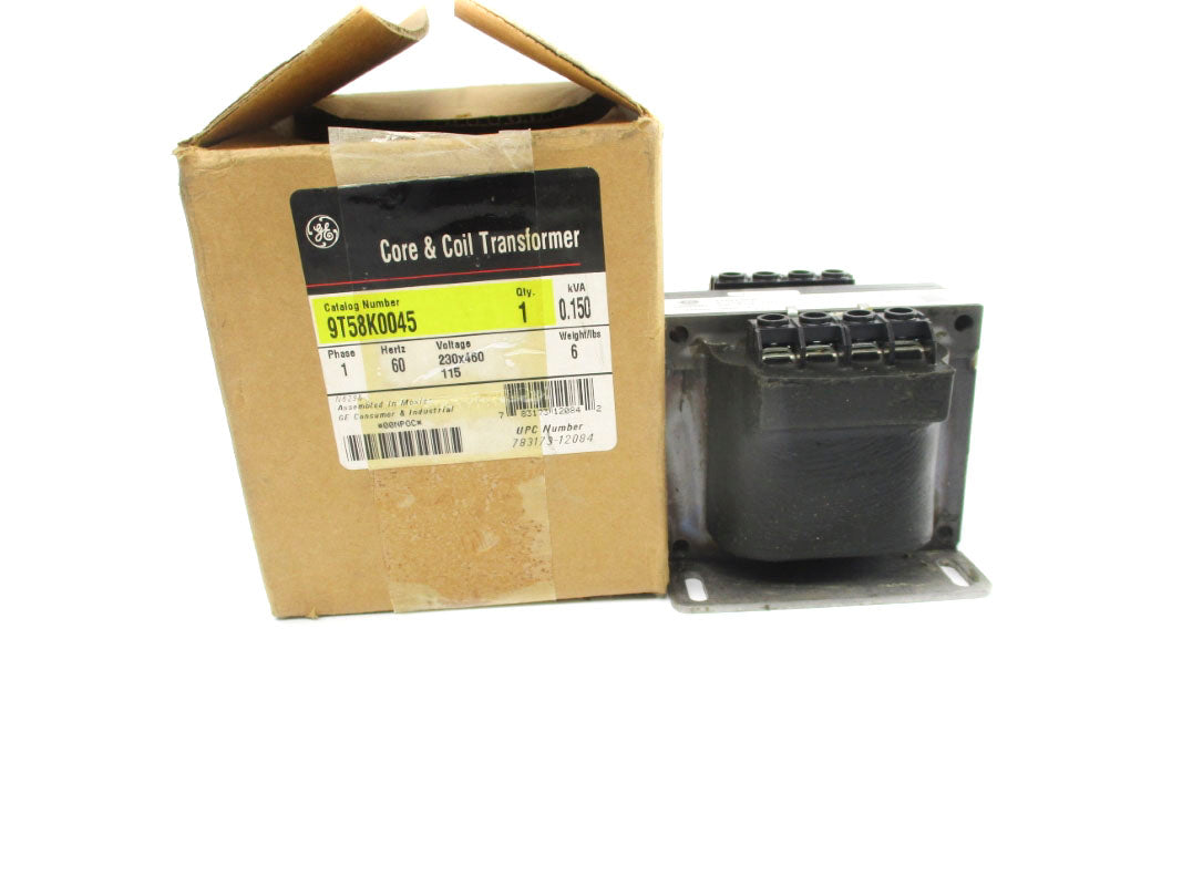 GENERAL ELECTRIC 9T58K0045 230/460V 0.150KVA NSMP