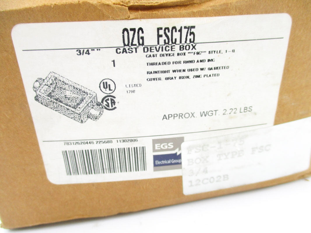 EGS FSC175 NSMP