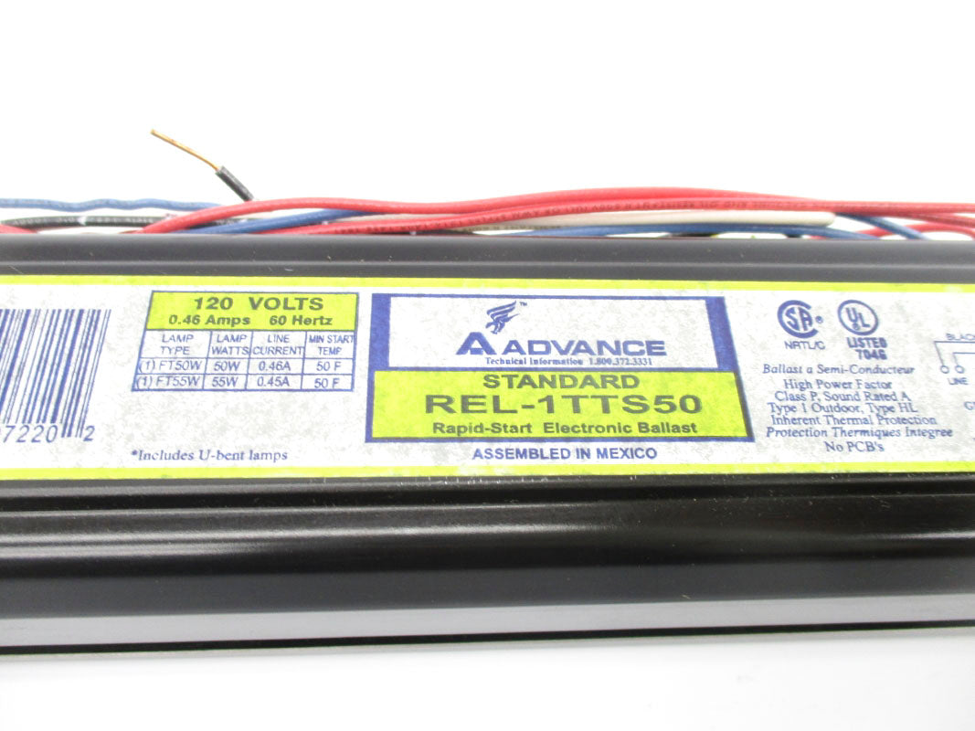 ADVANCE REL-1TTS50 120V 0.46A NSNP