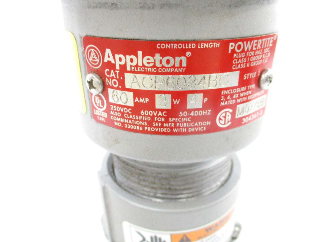 APPLETON ACP6034BC 600VAC 60A NSNP