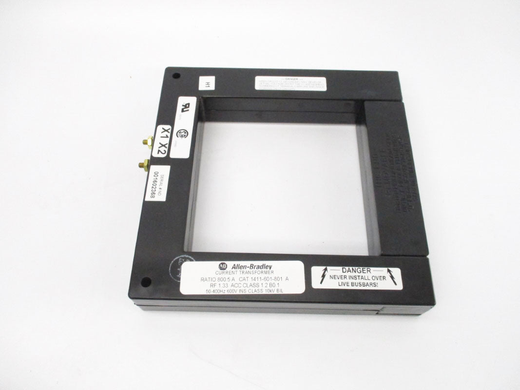 ALLEN BRADLEY 1411-601-801 SER. A 10KV NSMP