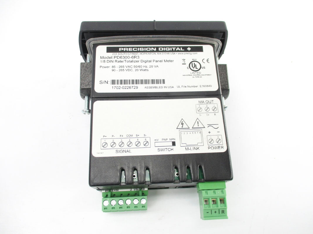 PRECISION DIGITAL PD6300-6R3 85-265VAC/DC NSMP