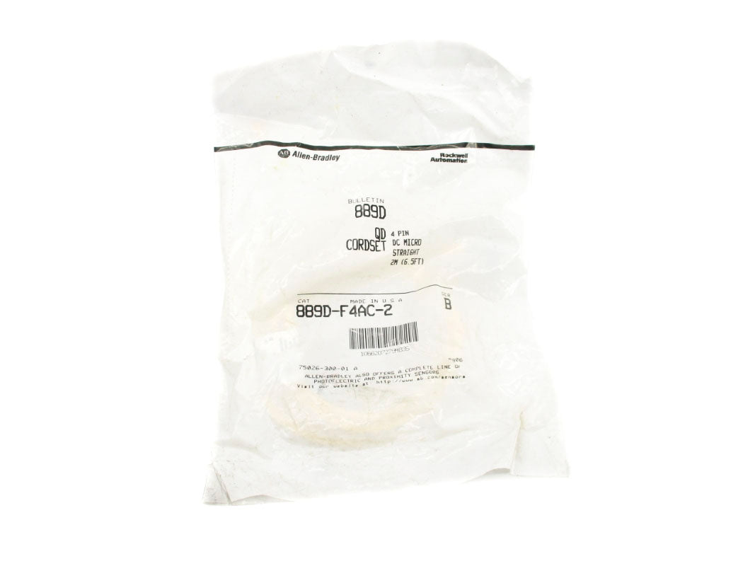 ALLEN BRADLEY 889D-F4AC-2 SER. B (AS PICTURED) NSMP