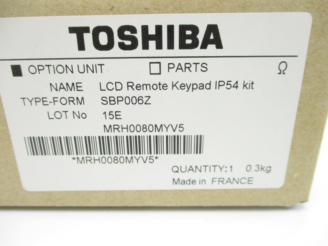 TOSHIBA SBP006Z NSMP