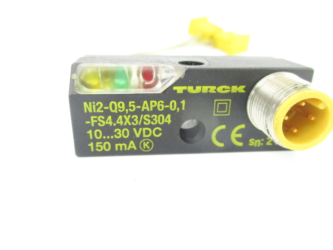 TURCK NI2-Q9,5-AP6-0,1-FS4.4X3/S304 10-30VDC NSNP