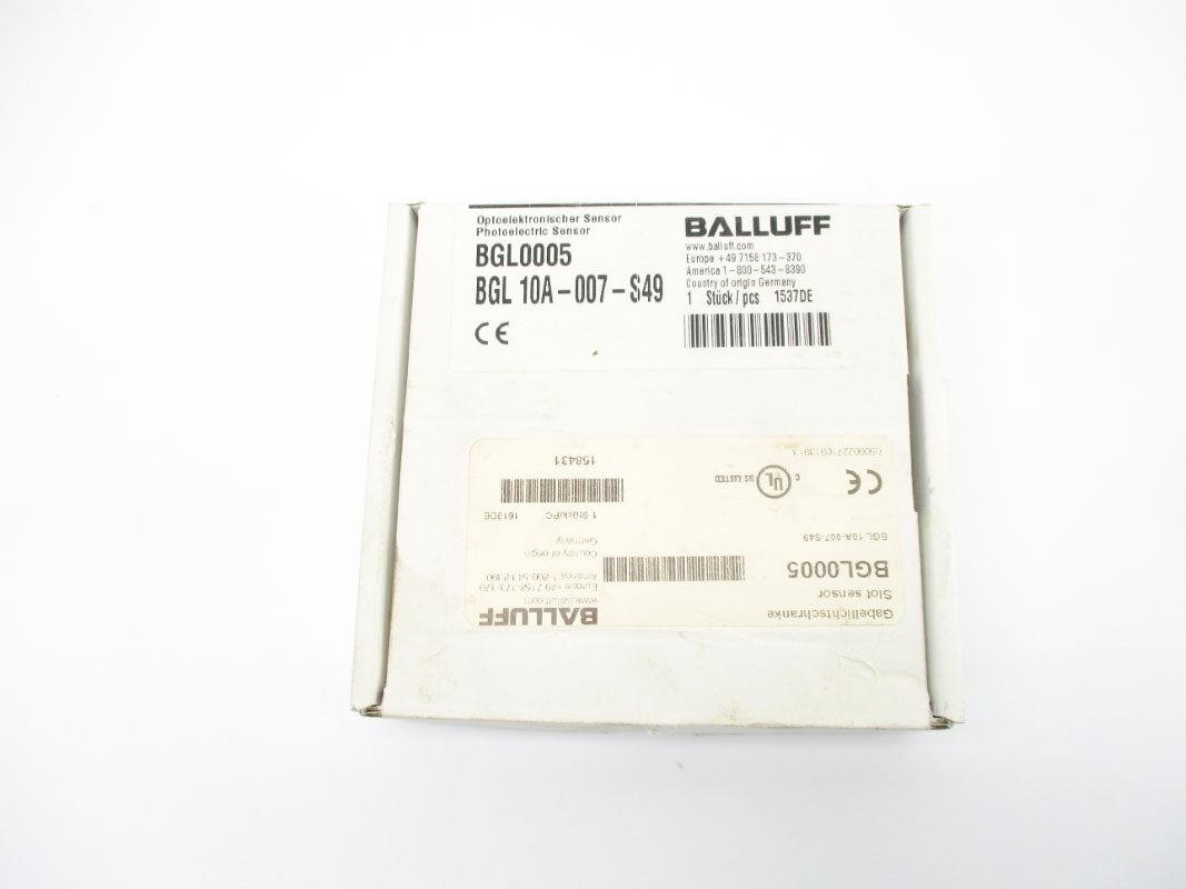 BALLUFF BGL10A-007-S49 BGL0005 10-30VDC NSMP