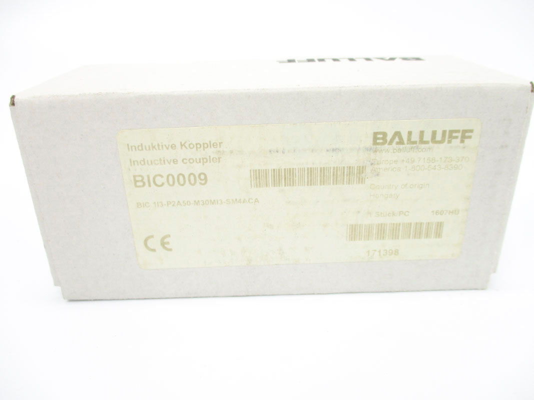 BALLUFF BIC1I3-P2A50-M30MI3-SM4ACA BIC0009 NSMP