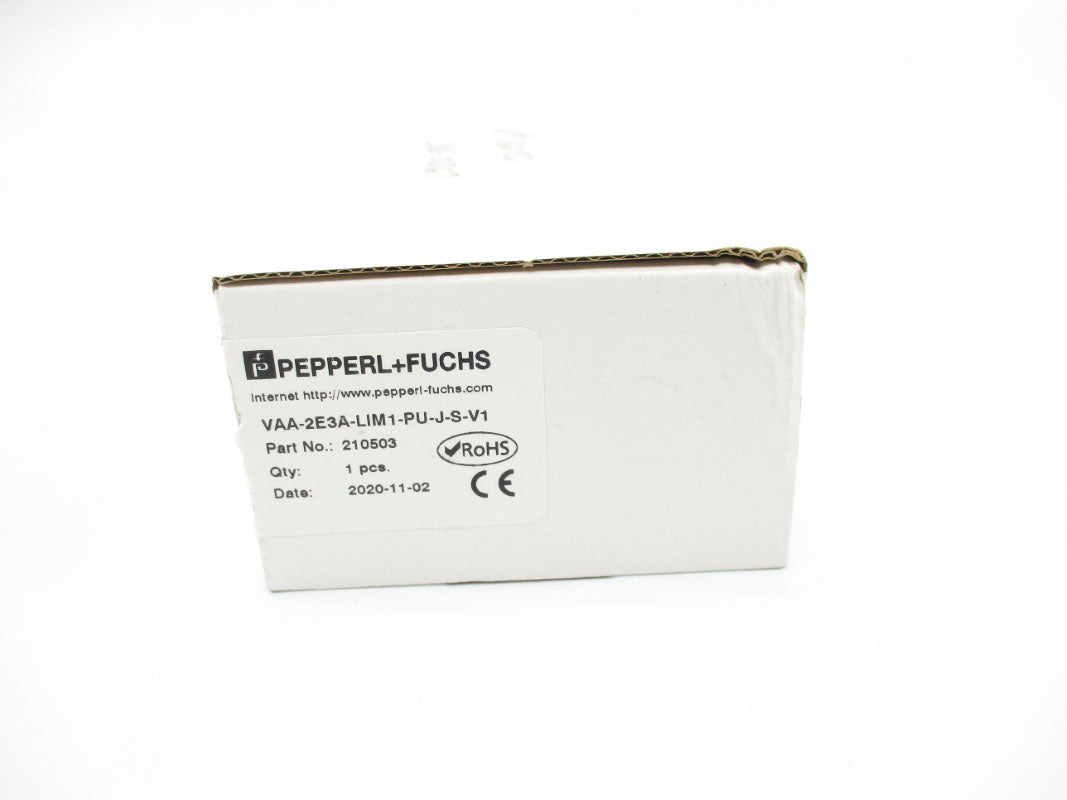 PEPPERL+ FUCHS VAA-2E3A-LIM1-PU-J-S-V1 210503 NSMP