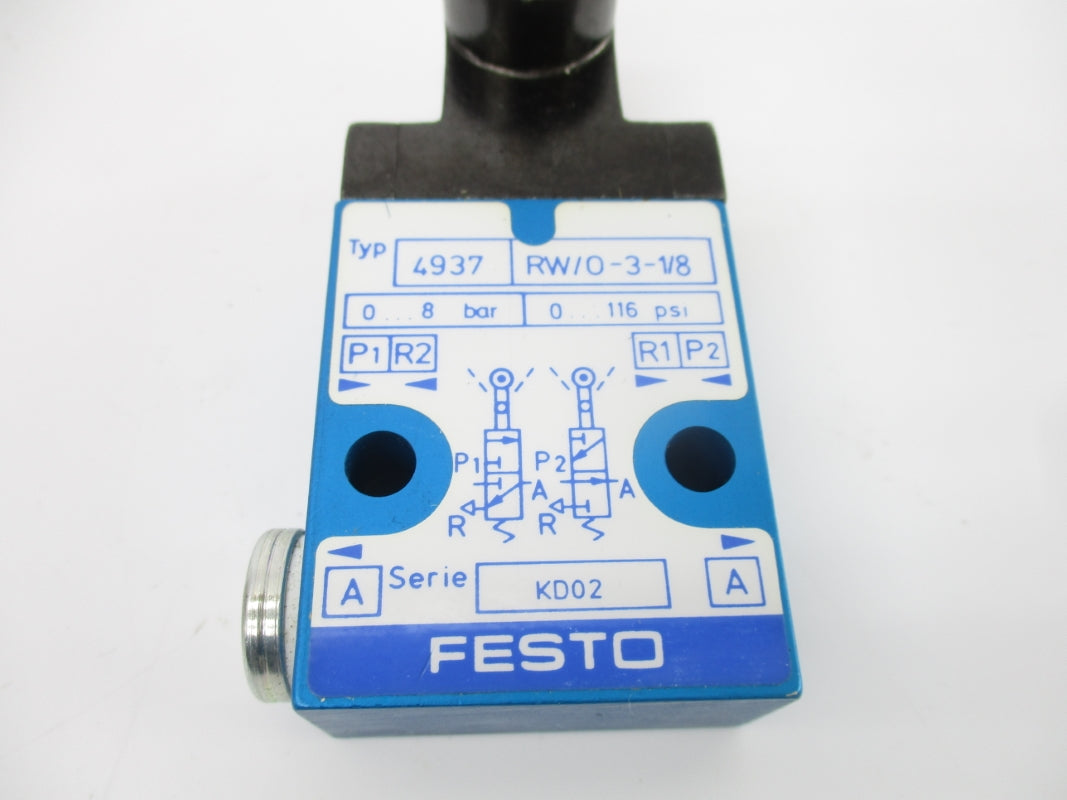 FESTO RW/O-3-1/8 4937 166PSI NSNP