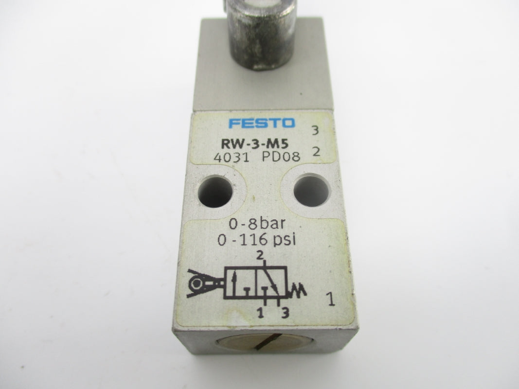 FESTO RW-3-M5 4031 116PSI UNMP