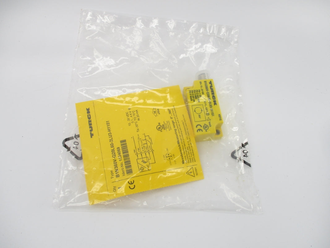 TURCK B1N360V-Q20L60-2LU3-H1151 1534069 10-30VDC NSMP
