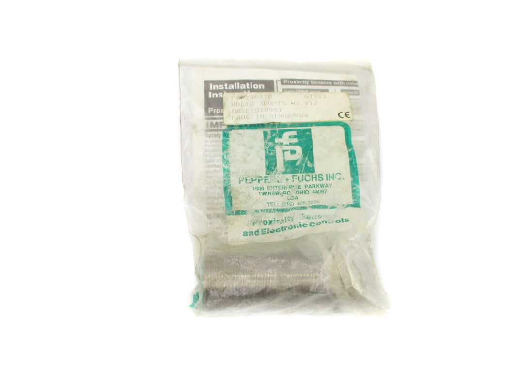 PEPPERL+FUCHS NBB10-30GM75-WS-V12 30778 NSMP