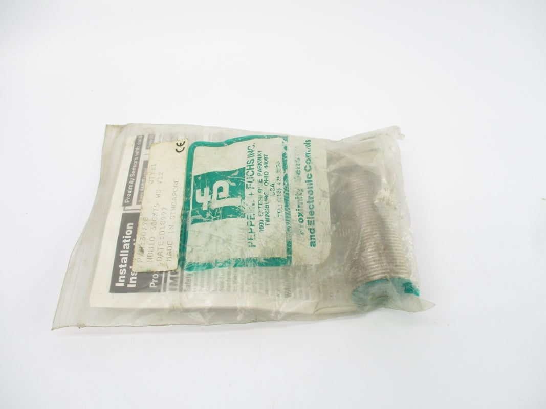 PEPPERL+FUCHS NBB10-30GM75-WS-V12 30778 NSMP