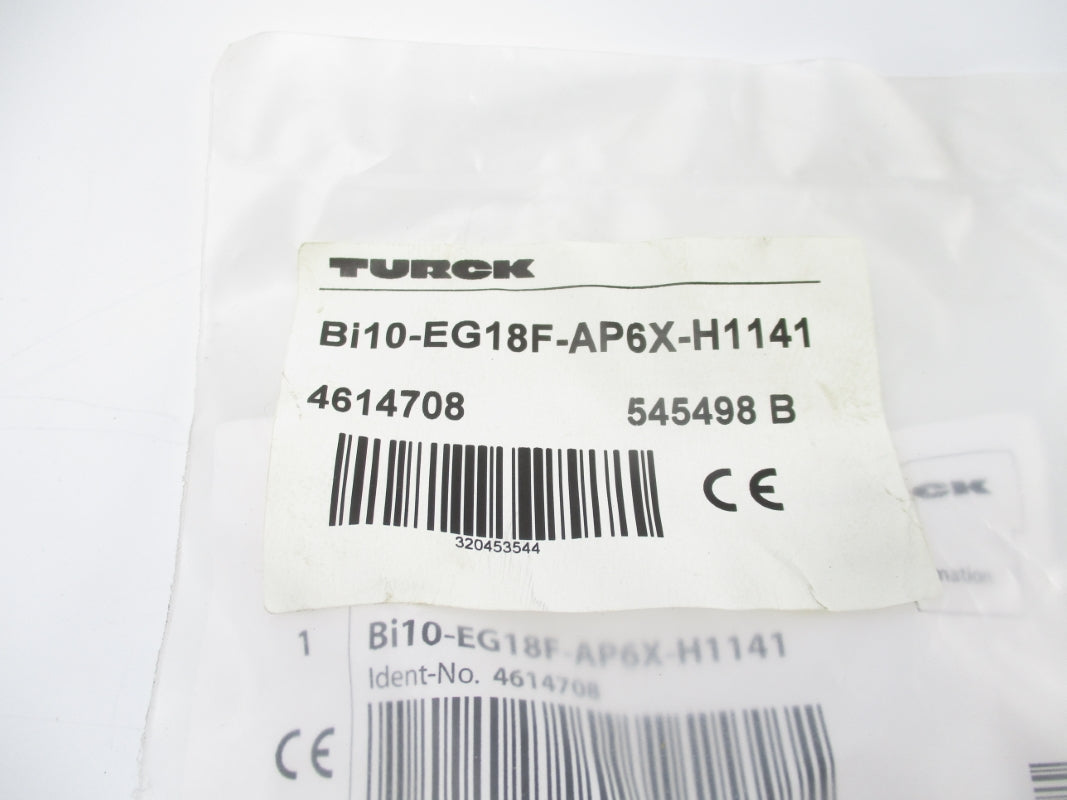 TURCK BI10-EG18F-AP6X-H1141 4614708 10-30VDC NSMP