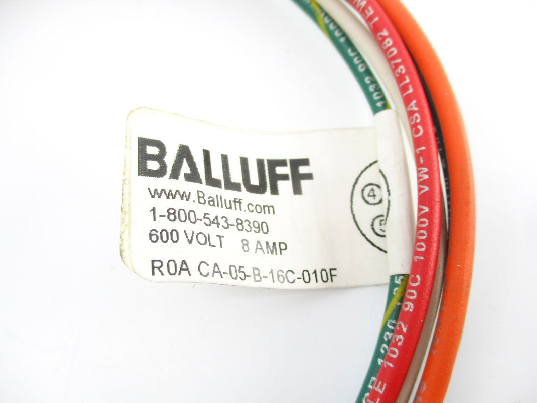 BALLUFF R0ACA-05 B-16C-010F 600V 8A NSNP