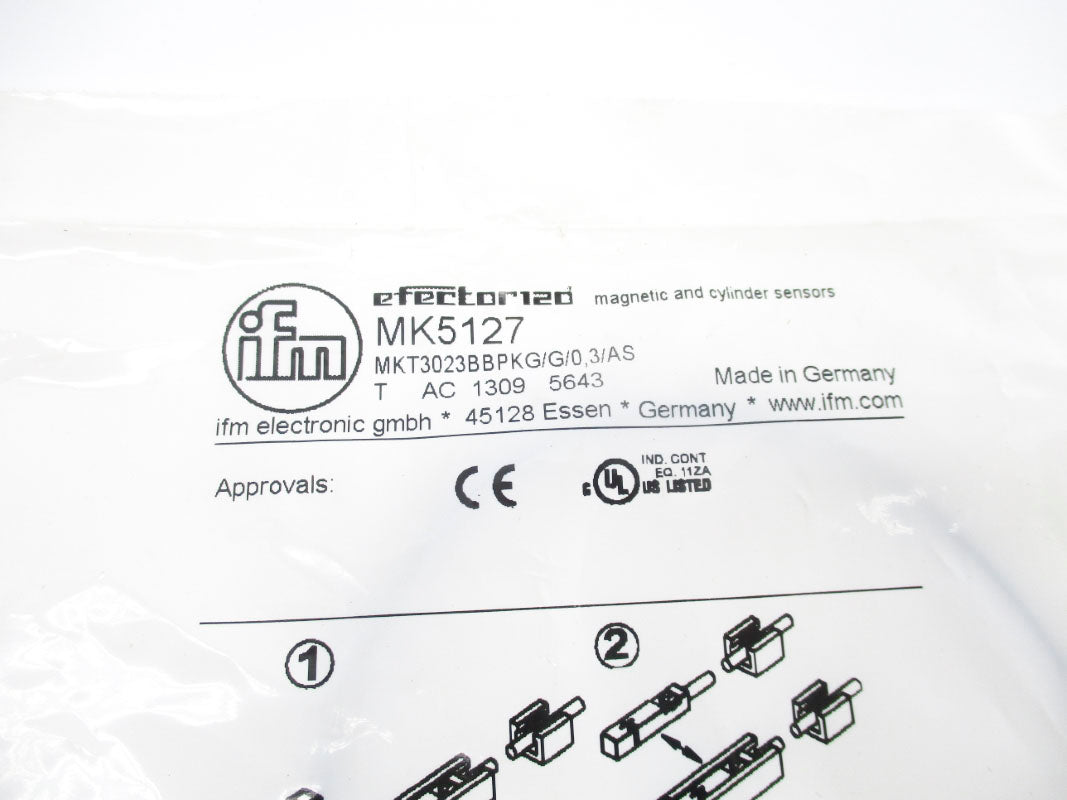IFM EFECTOR MKT3023BBPKG/G/0.3/AS MK5127 NSMP