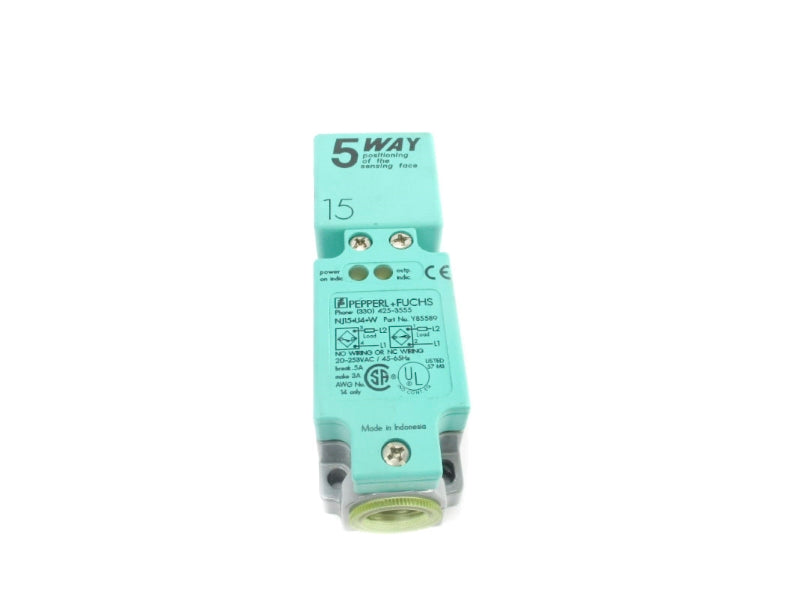 PEPPERL+FUCHS NJ15+U4+W Y85589 20-253VAC 5A NSNP