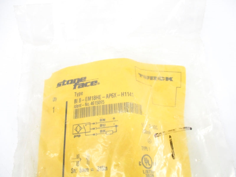 TURCK BI8-EM18HE-AP6X-H1141 4615095 10-30VDC NSMP