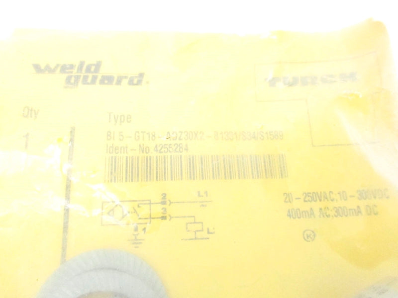 TURCK BI5-GT18-ADZ30X2-B1331/S34/S1589 4255284 20-250VAC NSMP