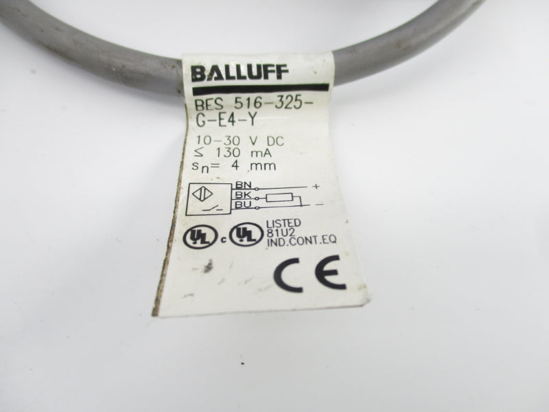 BALLUFF BES516-325-G-E4-Y 10-30VDC UNMP