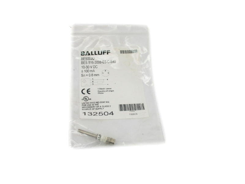 BALLUFF BES516-3008-E5-C-S49 BES00JU 10-30VDC NSMP