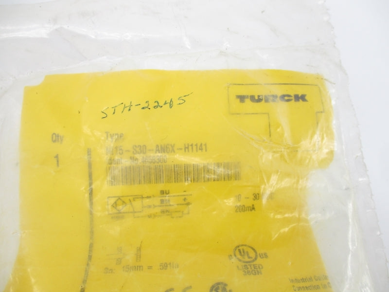 TURCK NI15-S30-AN6X-H1141 4658300 10-30VDC NSMP