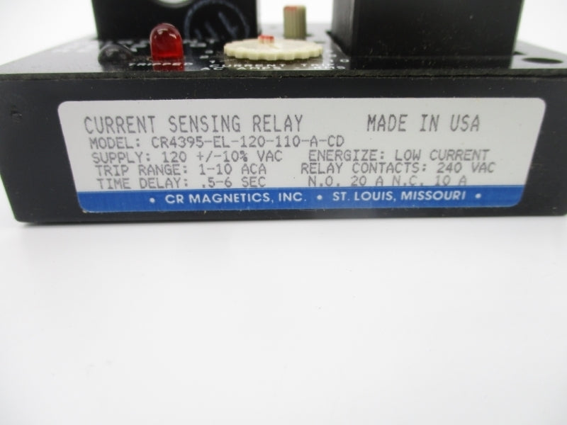 CR MAGNETICS CR4395-EL-120-110-A-CD 120-240VAC 5-6S UNMP