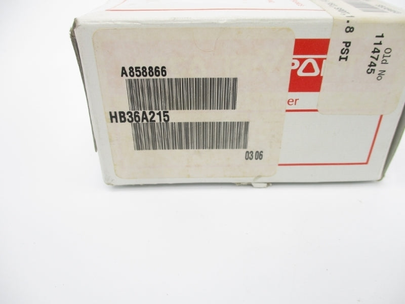 ASCO HB36A215 8-25PSI NSMP