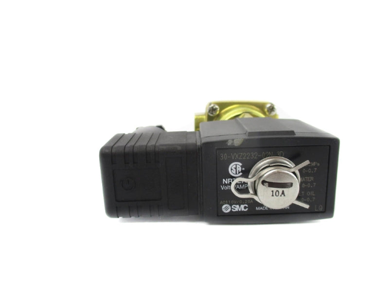 SMC 30-VXZ2232-02N-3D 110/120VAC 0.20A 0-0.7 NSNP