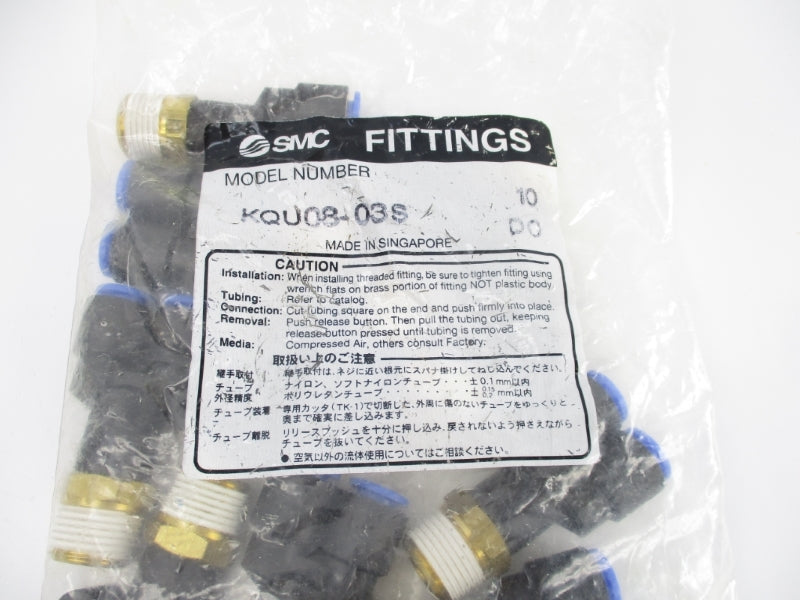 SMC KQU08-03S (PKG OF 10) NSMP