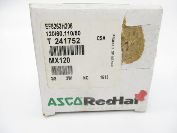 ASCO EF8263H206 110/120V 100-125PSI 3/8" NSMP