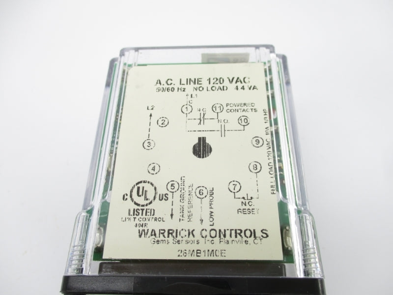 WARRICK CONTROLS 26MB1M0E 120VAC 10A UNMP